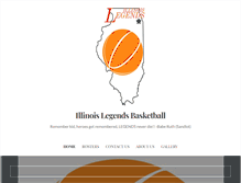 Tablet Screenshot of illinoislegends.com